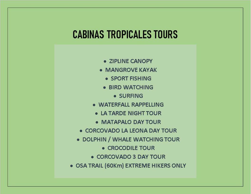 Cabinas Tropicales ปัวร์โตคิมาเนซ ภายนอก รูปภาพ